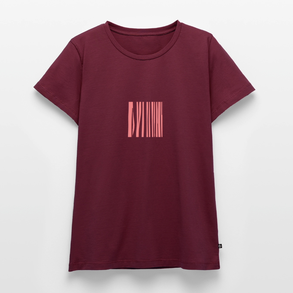 „no code“ – Women’s Premium T-Shirt - Burgunderrot