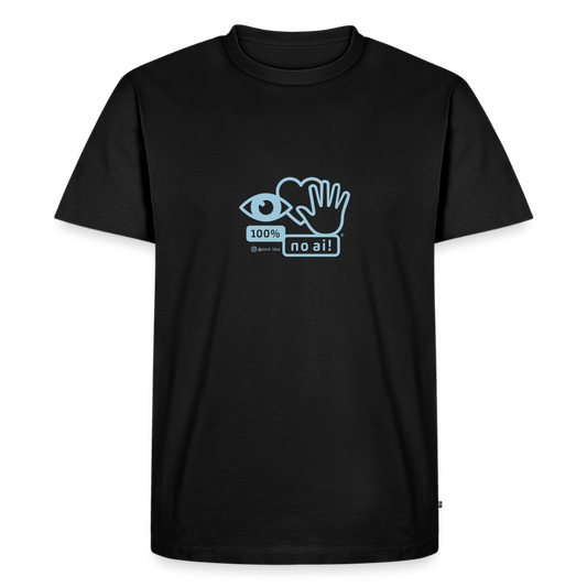 „100% no ai!“ – Men’s Premium T-Shirt - Schwarz