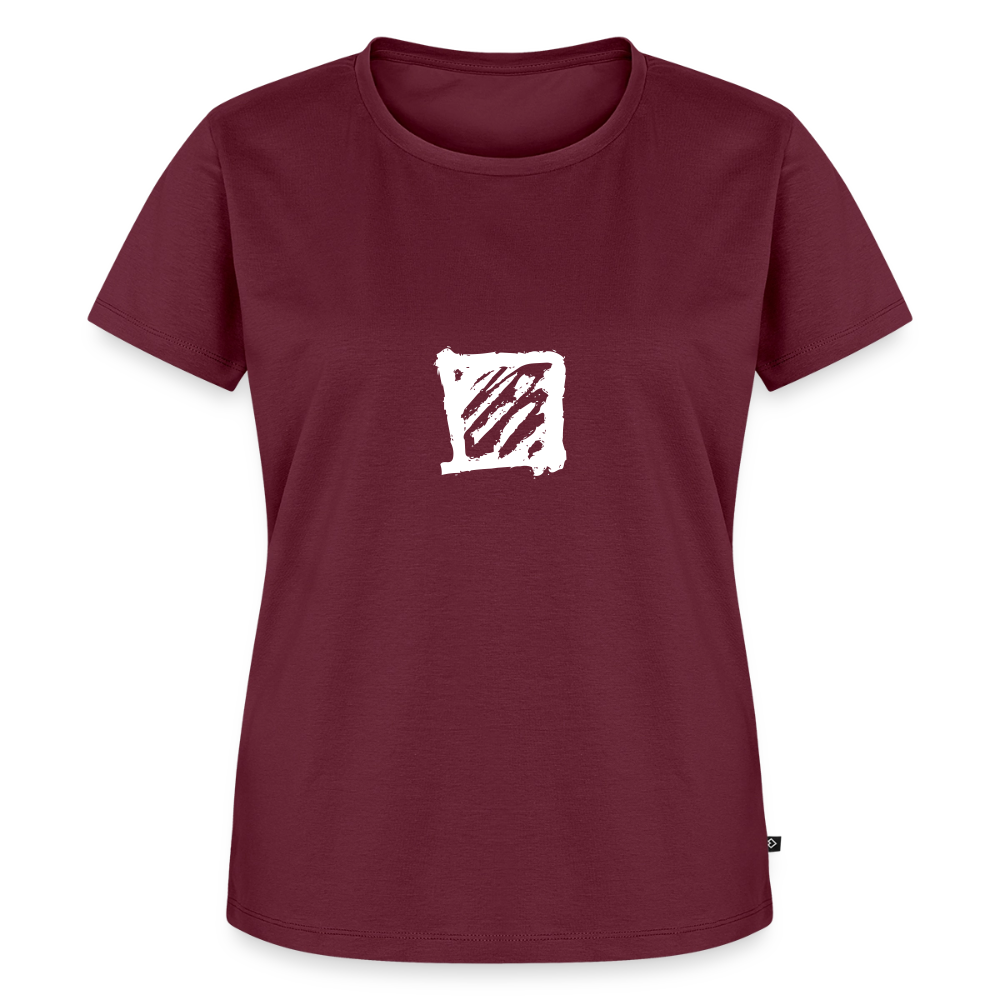 „bloc“ – Women’s Premium T-Shirt - Burgunderrot